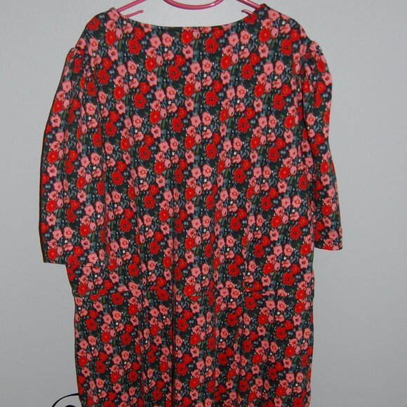 BODEN PINK FLORAL DRESS SIZE 14 - Picture 2 of 3